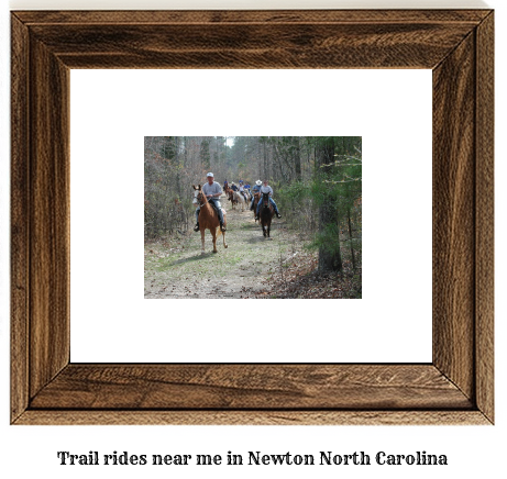 trail rides near me in Newton, North Carolina